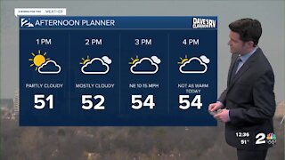 Thursday Noon Forecast