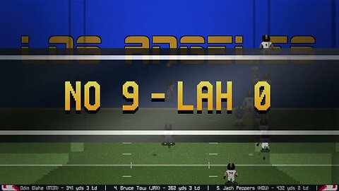 EFL:2-12- New Orleans Royals (0-1) v Los Angeles Waves (1-0) - Legend Bowl - Week 2