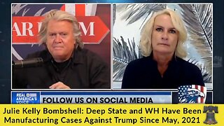 Julie Kelly Bombshell: Deep State and WH Have Been Manufacturing Cases Against Trump Since May, 2021