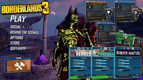 Borderlands 3 - Daily & Weekly Challenges | 06.2023 McSzakalTV