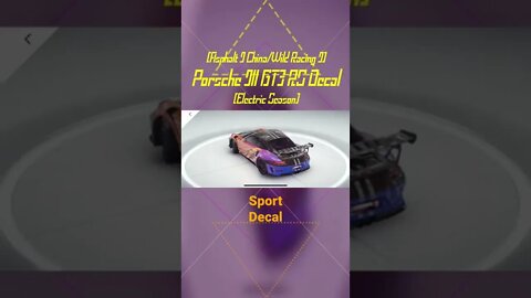 [Asphalt 9 China (A9C/狂野飙车9)] Porsche 911 GT3 RS Decal | Sport | Roaring Tiger Season (#Shorts Clip)