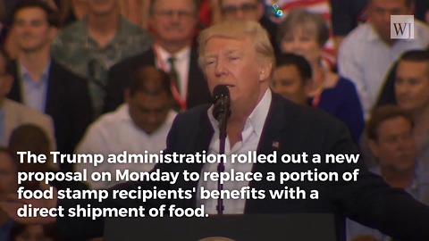 Trump Offers Unique Food Stamp Proposal to Save Money, Help US Producers