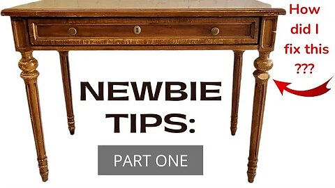 Newbie Tips for Furniture Flipping: Part One/Boho Furniture Makeover