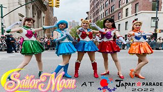 Sailor Moon at Japan Parade 2022 Vlogg