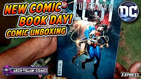New COMIC BOOK Day - DC Comics Unboxing July 12, 2023 - New Comics This Week 7/12/2023