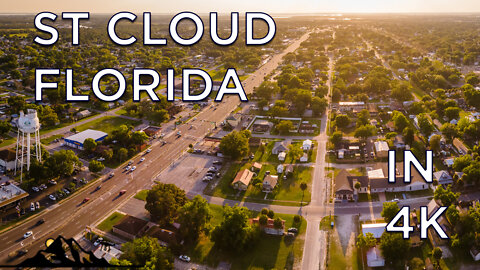 Spectacular 4K drone footage of St. Cloud, Florida