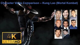 Character Voice Comparison - Kung Lao (Mortal Kombat)