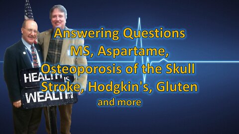 Answering Questions - MS, Stroke, Hodgkins Disease