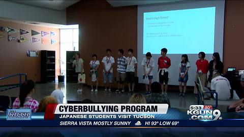 Japanese and Tucson students team up to tackle cyberbullying