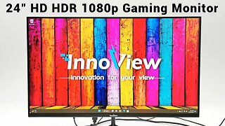InnoView 24 inches FHD 1080p Gaming Monitor Review