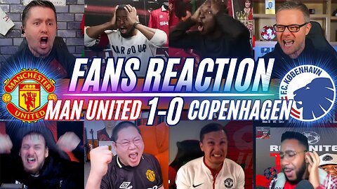 MAN UNITED FANS REACTION TO MAN UNITED 1-0 COPENHAGEN | ONANA SAVES THE DAY