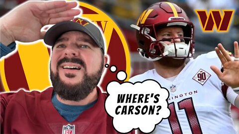 Where Is Washington Commanders Quarterback Carson Wentz?
