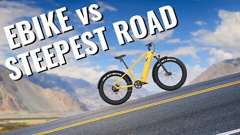 THIS HILL - VS The Velotric Nomad 1 Fat tire Ebike