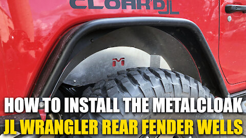 How to Install: JL Rear Inner Fender Wells