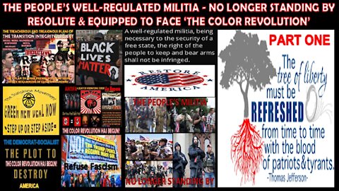 A WELL-REGULATED MILITIA - READY – RESOLUTE AND EQUIPPED TO FACE ‘THE COLOR REVOLUTION’ - PART ONE