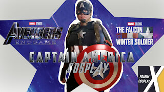 CAPTAIN AMERICA: "Avengers Endgame" Foam Cosplay Tutorial