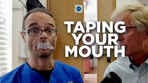 Taping your mouth