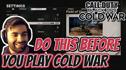 DO THIS BEFORE YOU PLAY - Best Black Ops Cold War Settings -How to Play Better in Black Ops Cold War