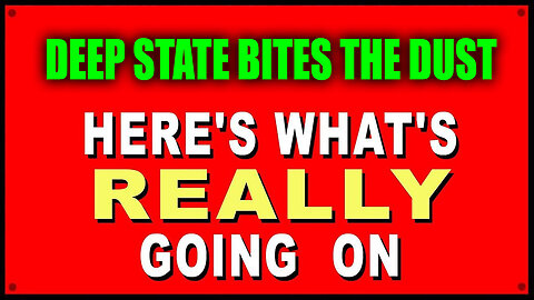 Deep State Bites The Dust - Here's What's REALLY Going On - August 7..