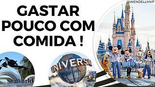 🚨 O QUE COMER NOS PARQUES EM ORLANDO PARA GASTAR POUCO ?! #orlando #disney #universal #seaworld