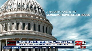 Congress set to certify electoral votes on Jan. 6th