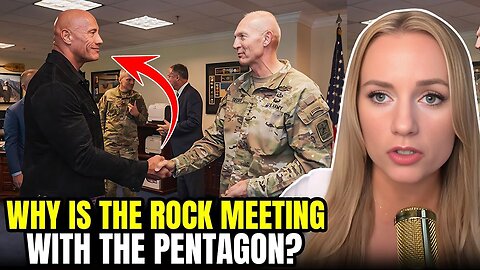 Why Is 'The Rock' Meeting With the Pentagon?