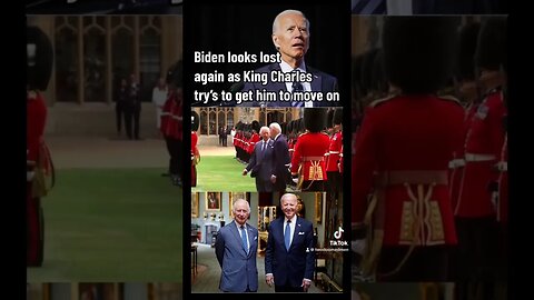 Biden Dazed & Confused with King Charles
