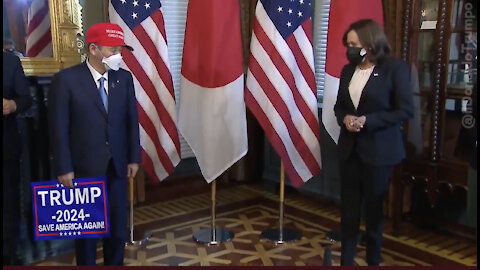 Japanese Prime Minister met today with Kamala Harris 🔥Unbelievable🥳