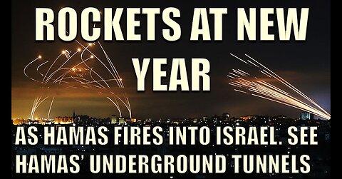 🚨 BREAKING: ROCKETS AT NEW-YEAR, as Hamas fires into the heart of Israel at midnight | TBN Israel