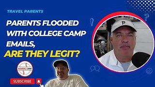 Travel Baseball Parents flooded with College Camp emails, ARE THEY LEGIT? #baseball #youthbaseball