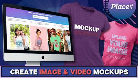 Create T-Shirt Mockups With Placeit | Placeit Mockup Tutorial 2021