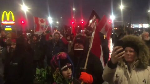 🇨🇦The People 🇨🇦Are Stronger than 💩TRUDEAU💩 (AMBASSADOR BRIDGE UPDATE)