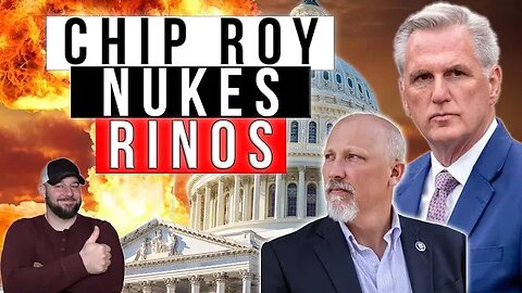 EPIC! Rep. Chip Roy just NUKED the REPUBLICANS... ON THE HOUSE FLOOR! More of this NOW!