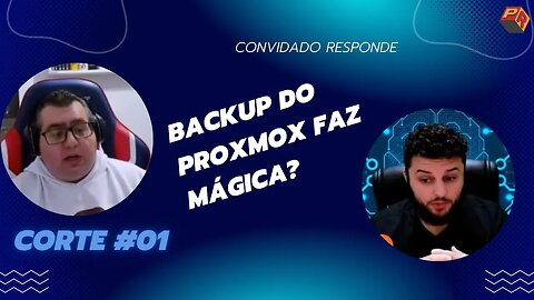 Diego Costa e Fernando Vargas falam sobre o Proxmox Backup Server - Corte #01 - Live 28/06/2023