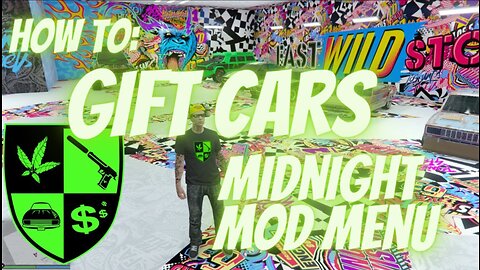 How to gift cars with Midnight Mod Menu | GTA Tutorial