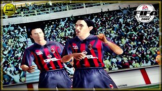 #1 FIFA 2002 TROFÉU EFA BRUGGE X AC MILAN JOGO DE IDA #fifa #semedissaum #games