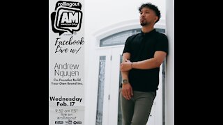 Andrew Nguyen drops gems to building your own brand on AM Wake-Up Call