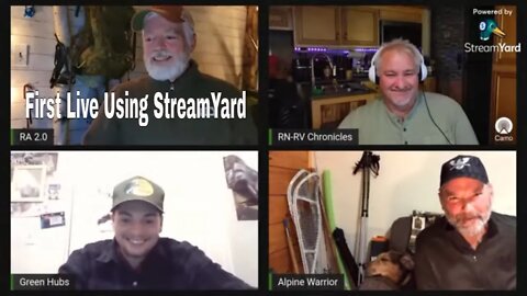 First StreamYard Live Stream