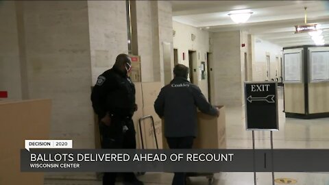 First look inside the recount room where Milwaukee County's ballots will be examined