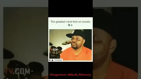 ❗️ Just listen ❗️ | Forgotten Black History #YouTubeBlack #ForgottenBlackHistory #blackhistory