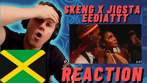 Skeng X Jigsta - Eediattt (Official Music Video) | JAMACIA MUSIC THE BEST!! ((IRISH REACTION!!))