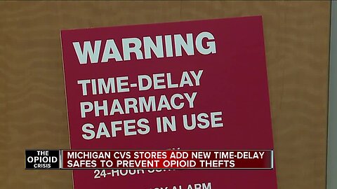 CVS implements time-delay safes in all 318 Michigan pharmacies