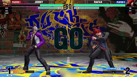 Johny (Rock-Kula-B.Jenet) vs Rafax (Luong-Iori-Kyo) - KOF XV