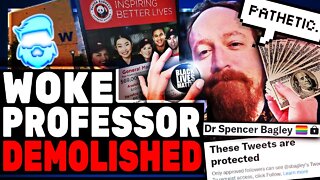 Instant Regret! Woke Professor DEMOLISHED For Insulting Fast Food Workers At Panda Express!