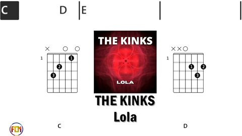 THE KINKS Lola - Guitar Chords & Lyrics HD