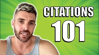 Citations 101 (How To Rank On Google)