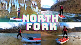North Fork (White River) | Winter Paddleboarding 2022