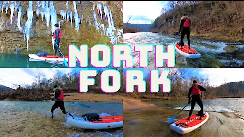 North Fork (White River) | Winter Paddleboarding 2022