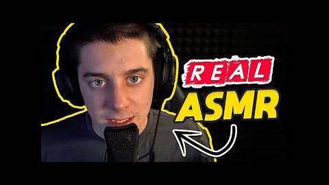 I actually did ASMR