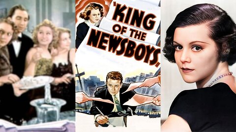 KING OF THE NEWSBOYS (1938) Lew Ayres & Helen Mack | Crime, Drama, Romance | COLORIZED